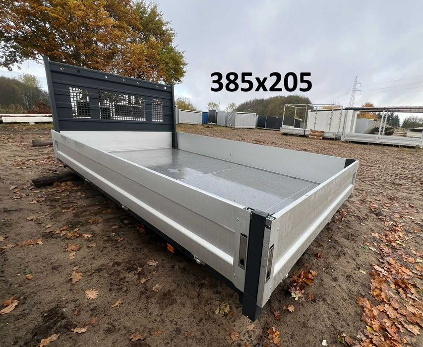 Skrzynia ładunkowa budowlana 385x205 zabudowa paka