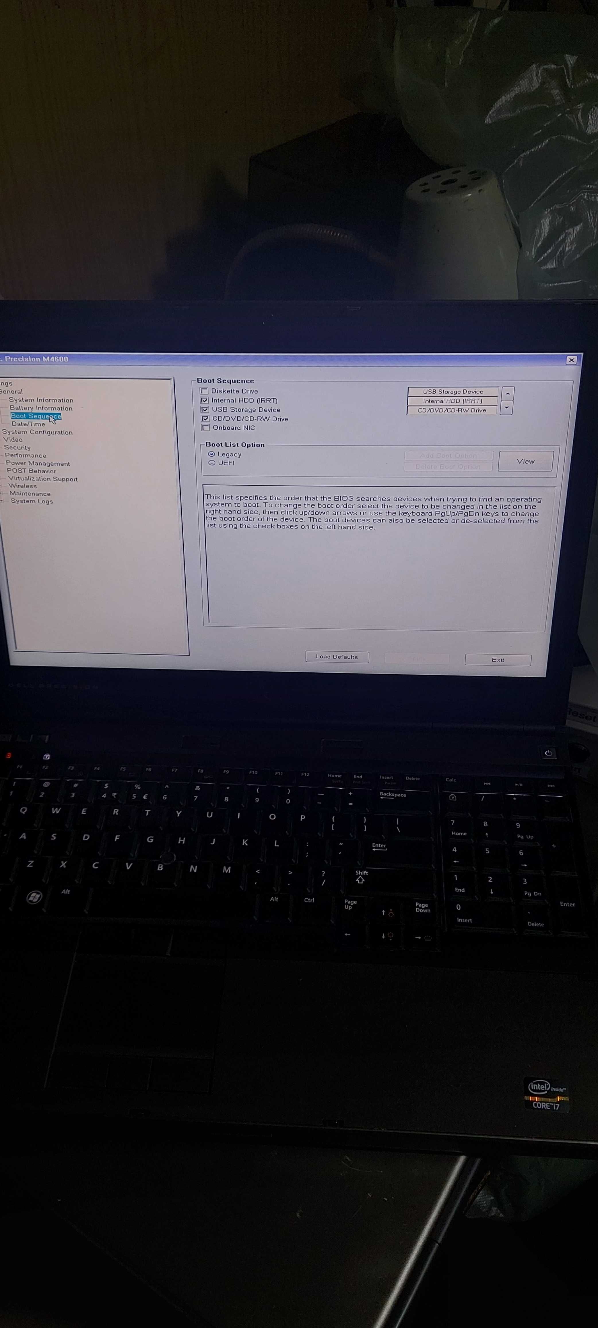 DELL Precision M4600 15.6" Intel Core i7-2620M uszkodzony