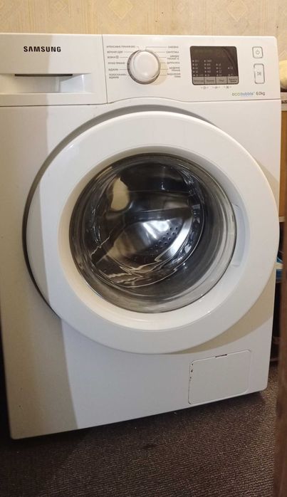 Пральна машина Samsung Eco bubble 6,0 kg