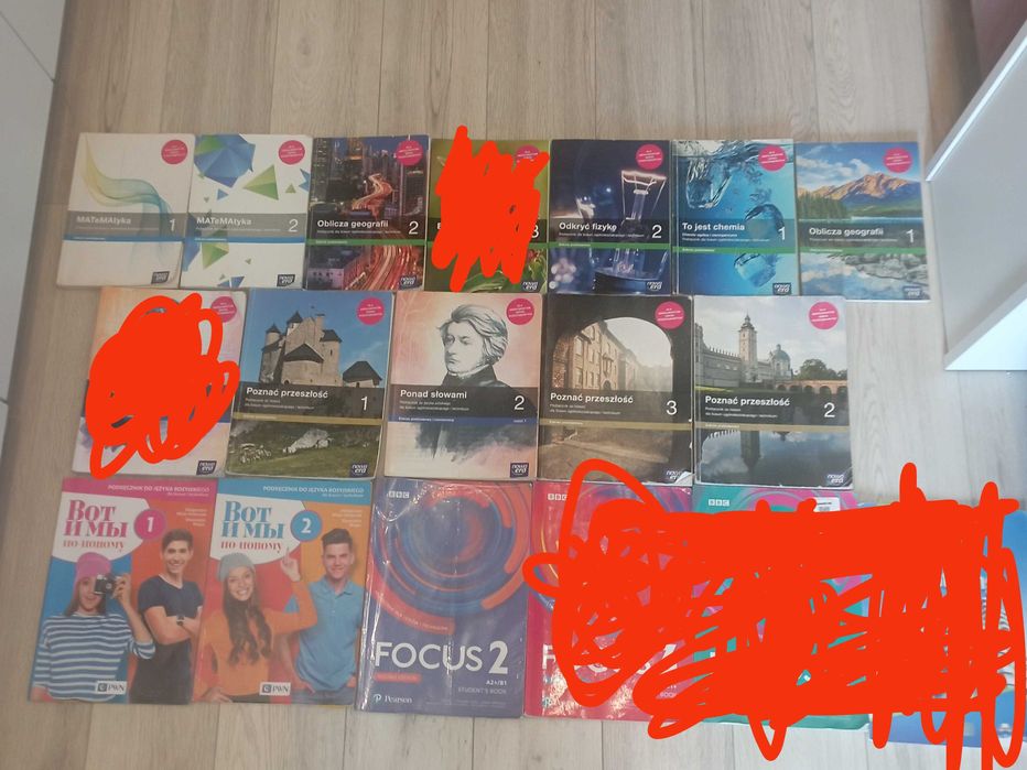 Podręczniki szkolne używane w dobrym stanie