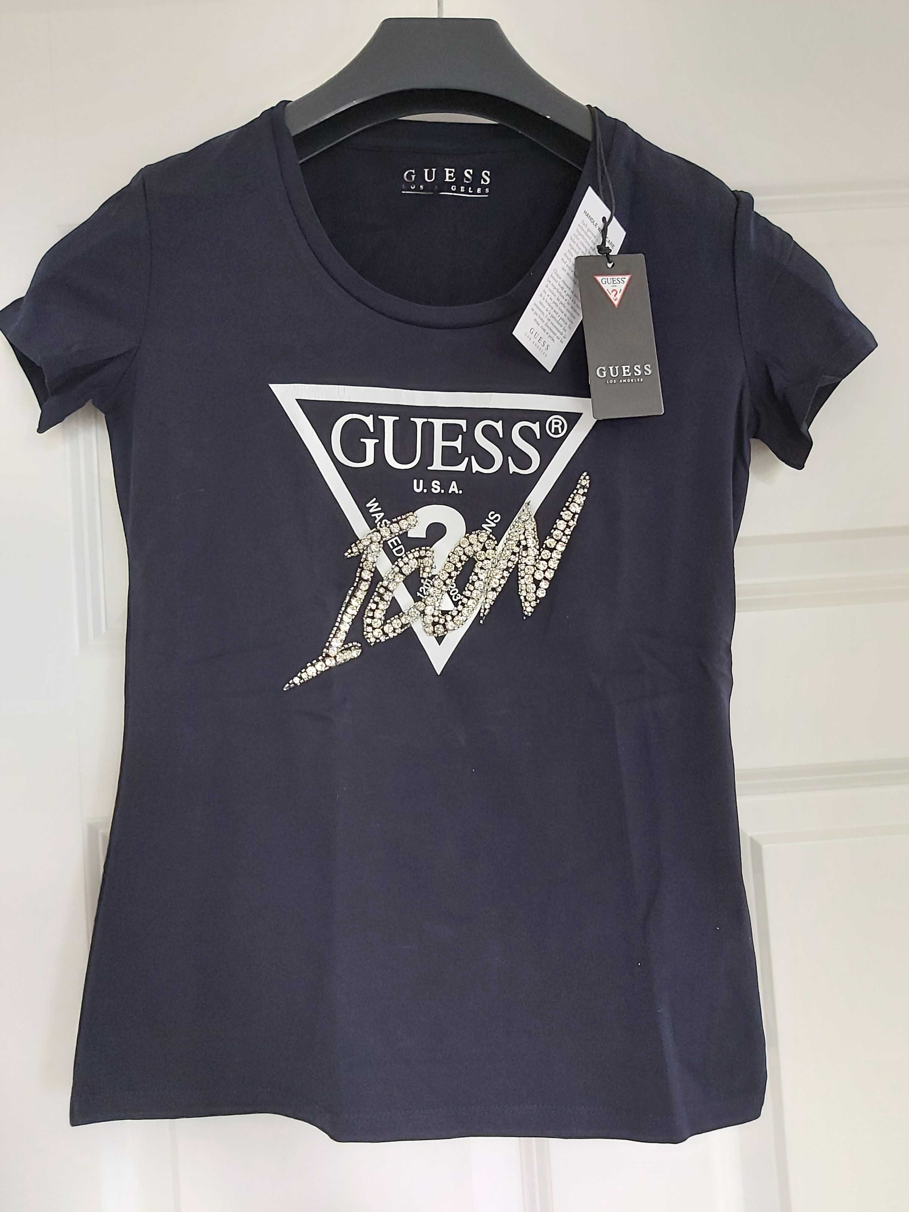 Nowy t-shirt GUESS Icon