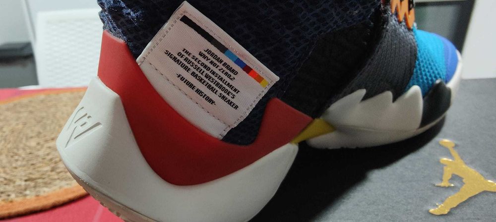 NIKE AIR Jordan Whi Not Zero 2 Ediçao Limitada Novos