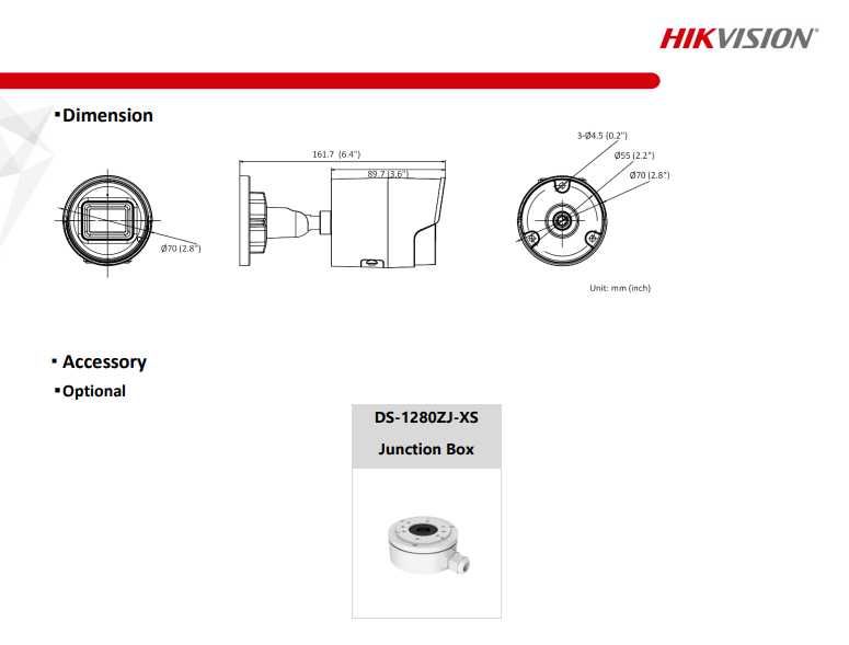 IP камери Hikvision другий серії DS-2CD2ххх SmartHybridLight, AcuSense