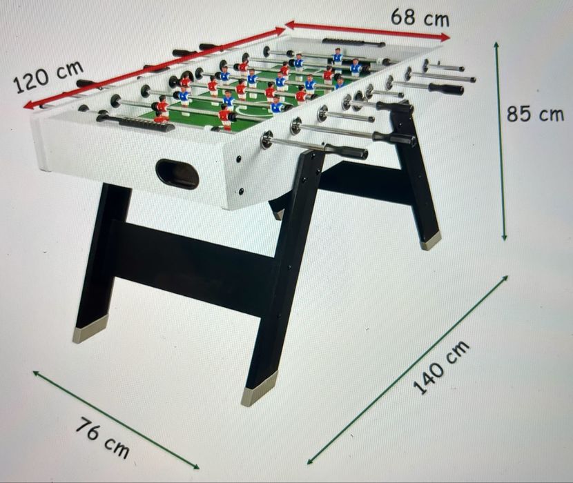 Duży Stół do gry w Piłkarzyki