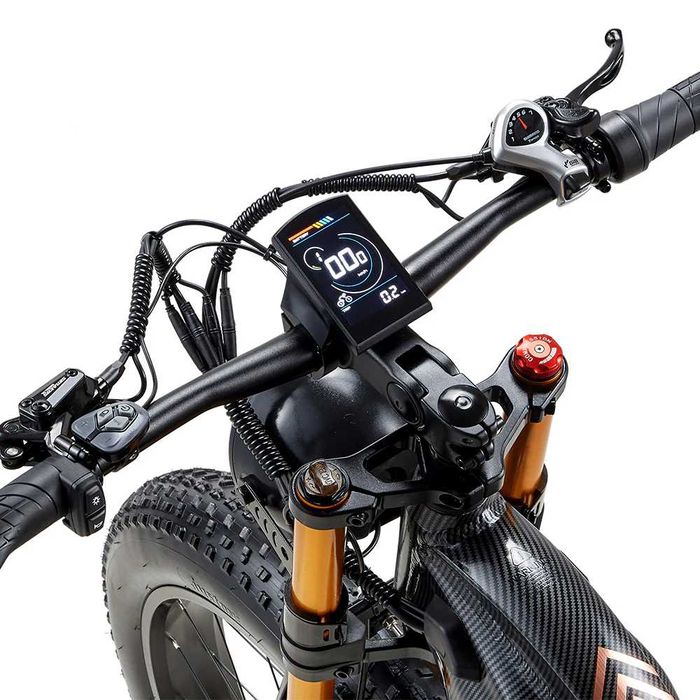 Rower Elektryczny Burchda 30ah Mocny 120km Fatbike