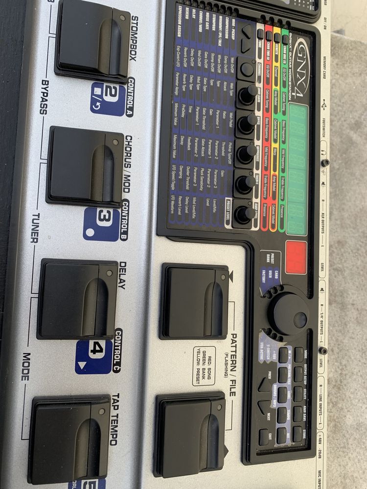 Продам гітарний мультиефективний процесор ефектів Digitech GNX4