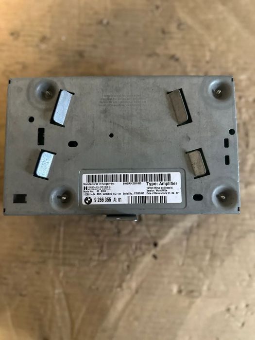 BMW F10 F11 WZMACNIACZ HIFI HARMAN BECKER 9266355