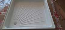 Brodzik do kampera 60×60 z syfonem