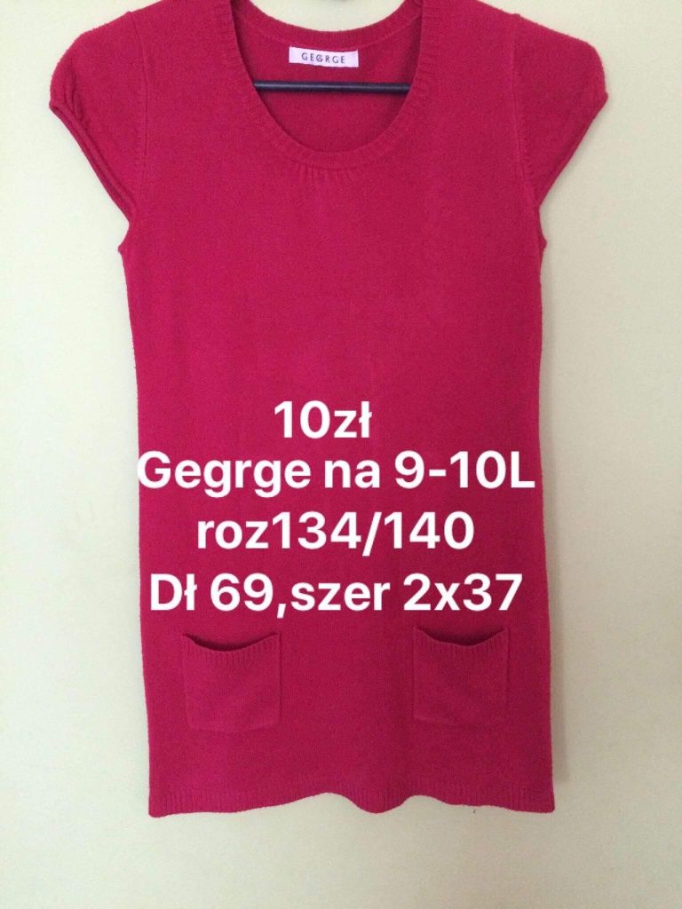Gegrge na 9-10L roz134/140
Dł 69,szer 2x37