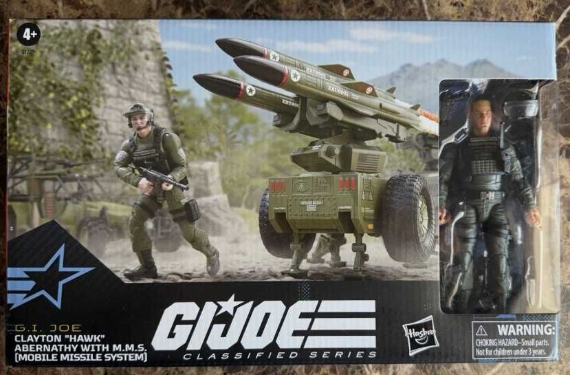 Gijoe Classified #182 Clayton Hawk Abbernathy with MMS (Novo Selado)