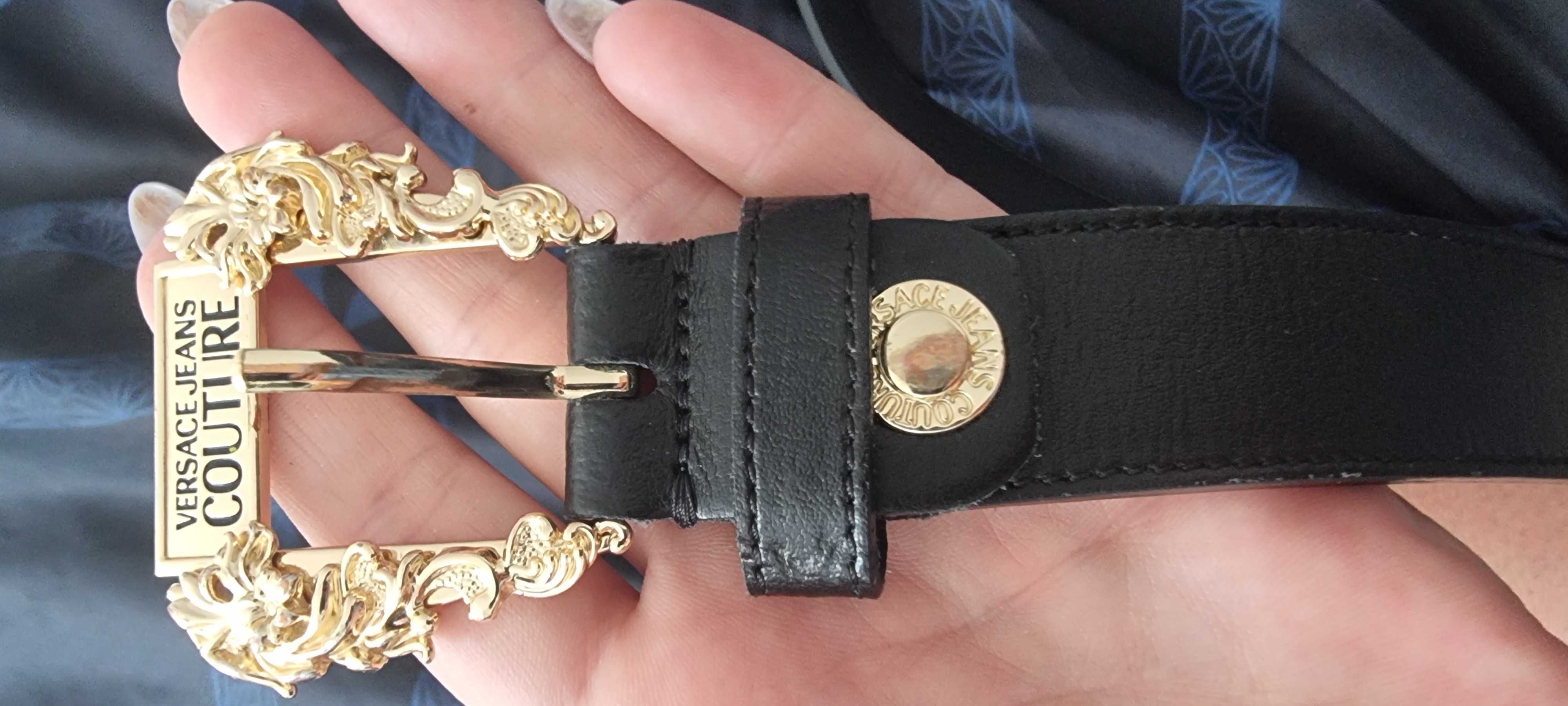 Versace pasek skórzany orginal!