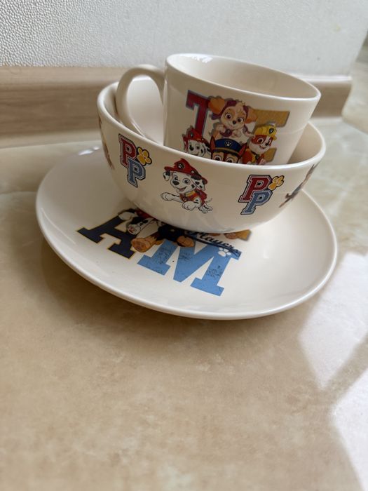 Посуд щенячий патурль. Новий