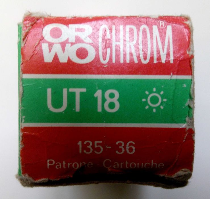 Фотопленка ORWO CHROM UT18 ГДР Винтаж