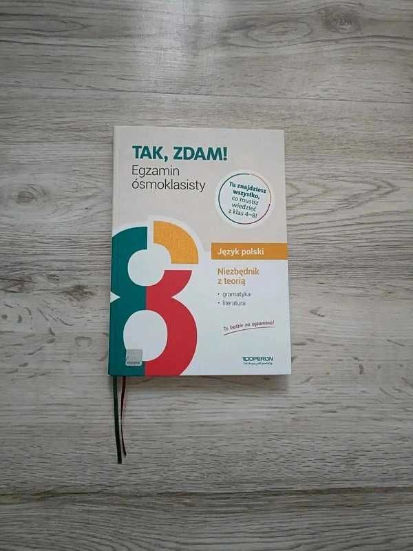 Tak zdam egzamin ósmoklasisty niezbędnik z teorii z j.polskiego operon
