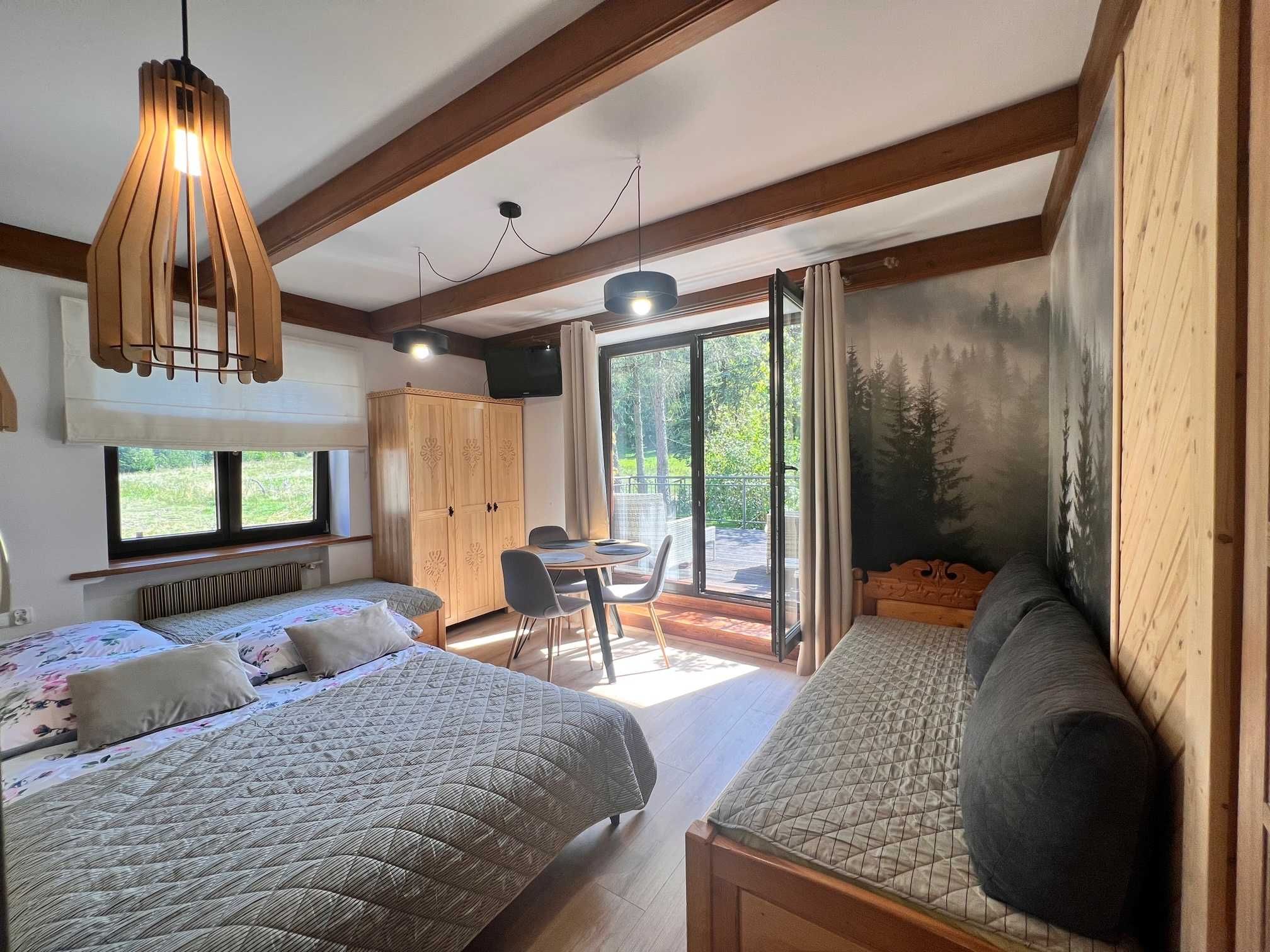 Tatrydom pok 2,3,4os.i apartamenty widok na Giewon Zakopane wakacje