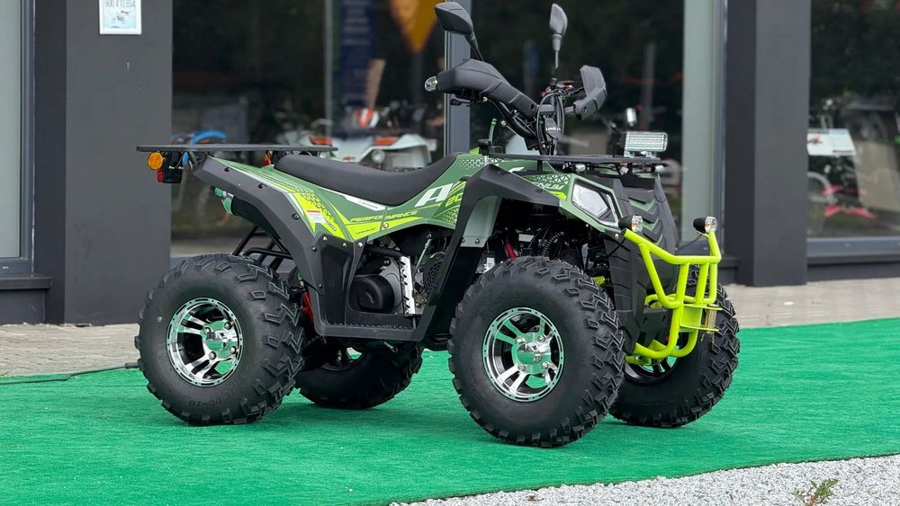 ASIX Magnum 200 Quad spalinowy Asix Magnum 200cc A1 ECC - czarno-zielony