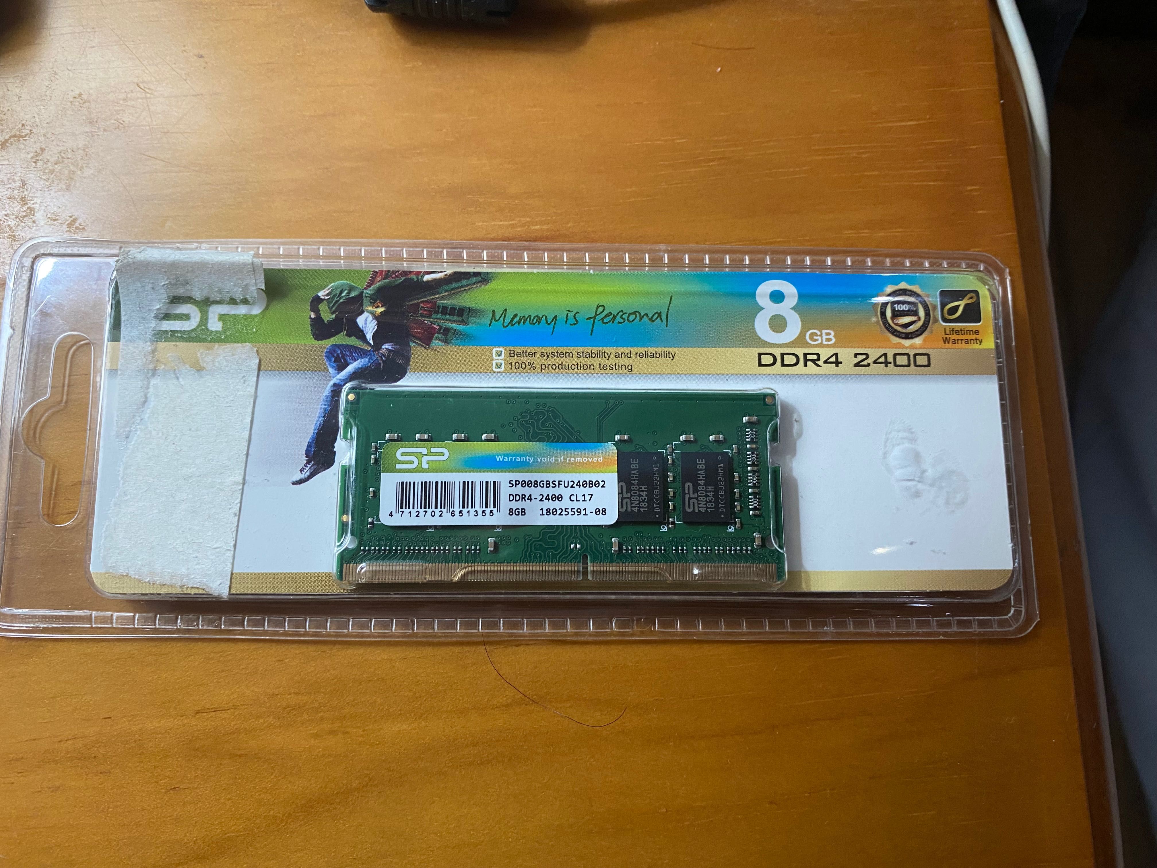 Memória RAM DDR 4 2400MHZ