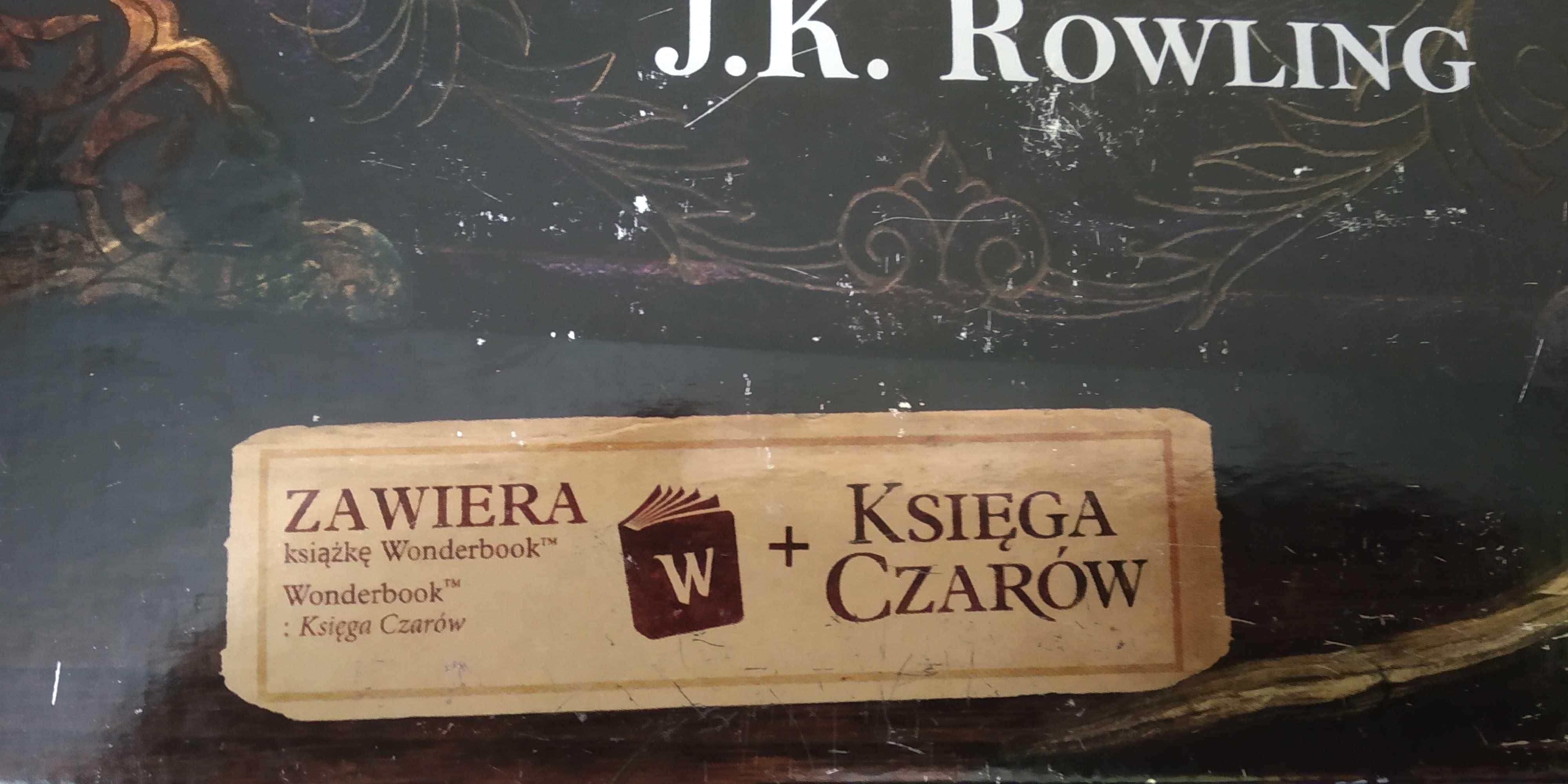 Gra PS3 Księga Czarów Wonderbook J. K. Rowling.