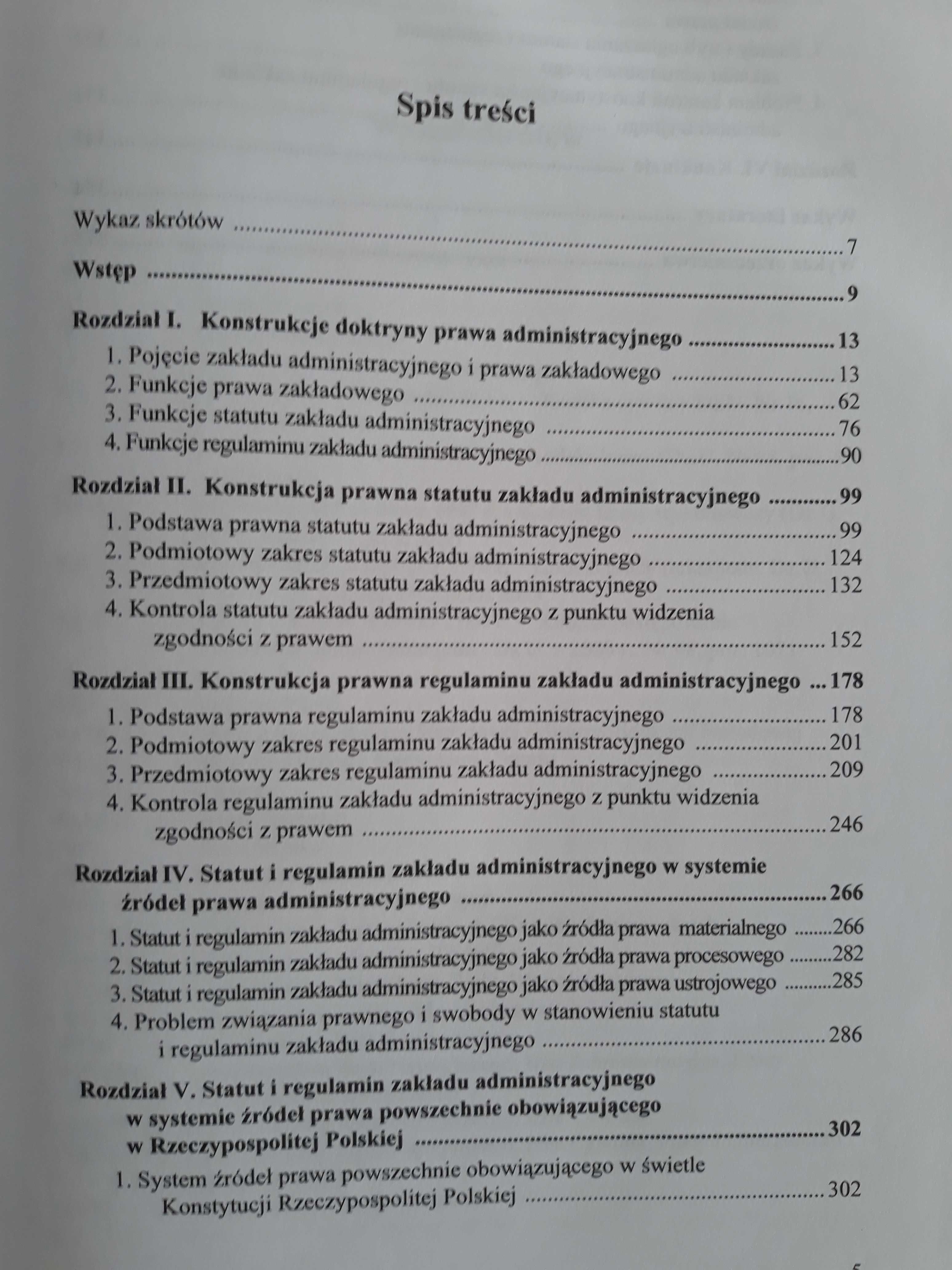 Statut i regulamin zakładu administracyjnego  R Raszewska Skałecka