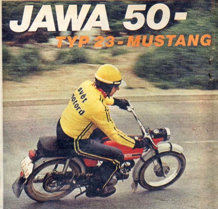 Jawa Mustang w częściach (kompletna)