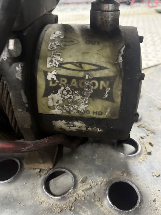 stara mocna wyciagarka dragon wciagarka starej produkcji bezprzewodowa