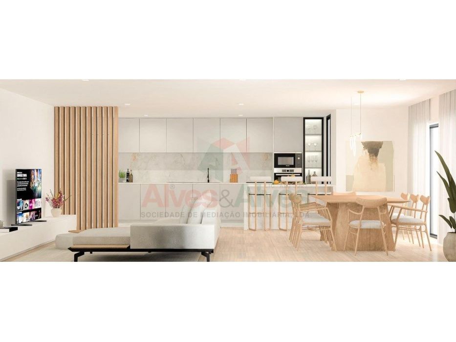 T2 - Varanda c/ 21,20 M2- Em construção - (Altos)