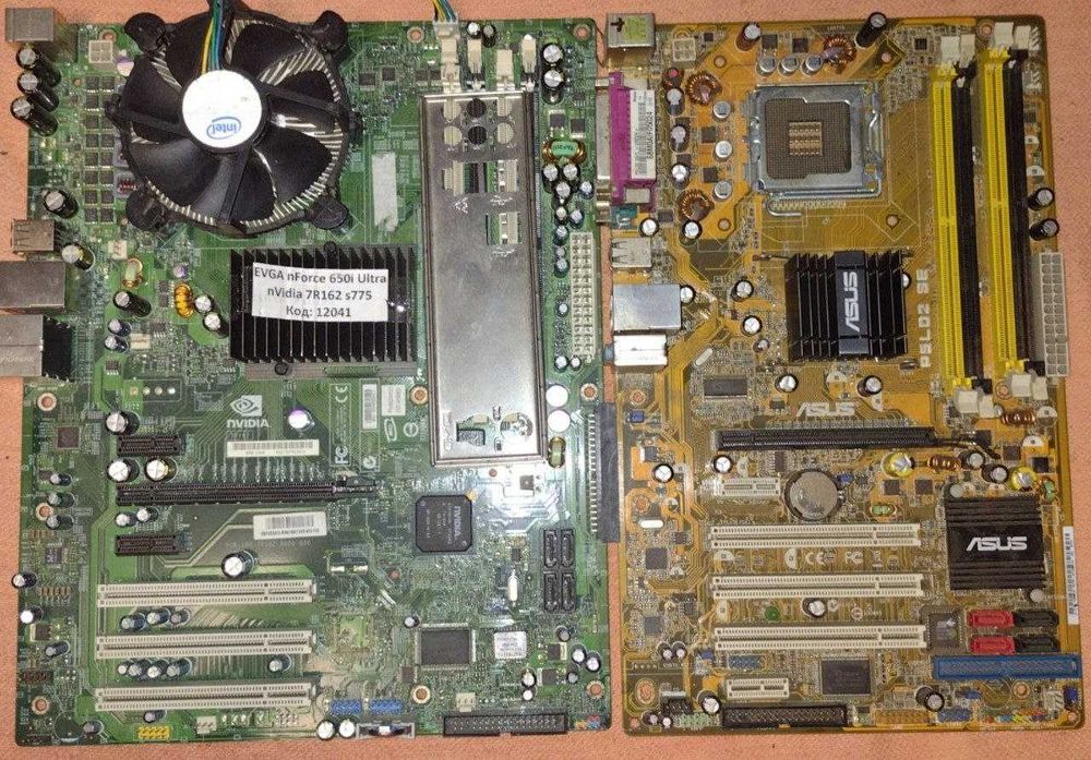 Материнські плати Am2, s775 10штук одразу працювали Asus Msi