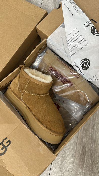 Уги Ugg 3см платформа