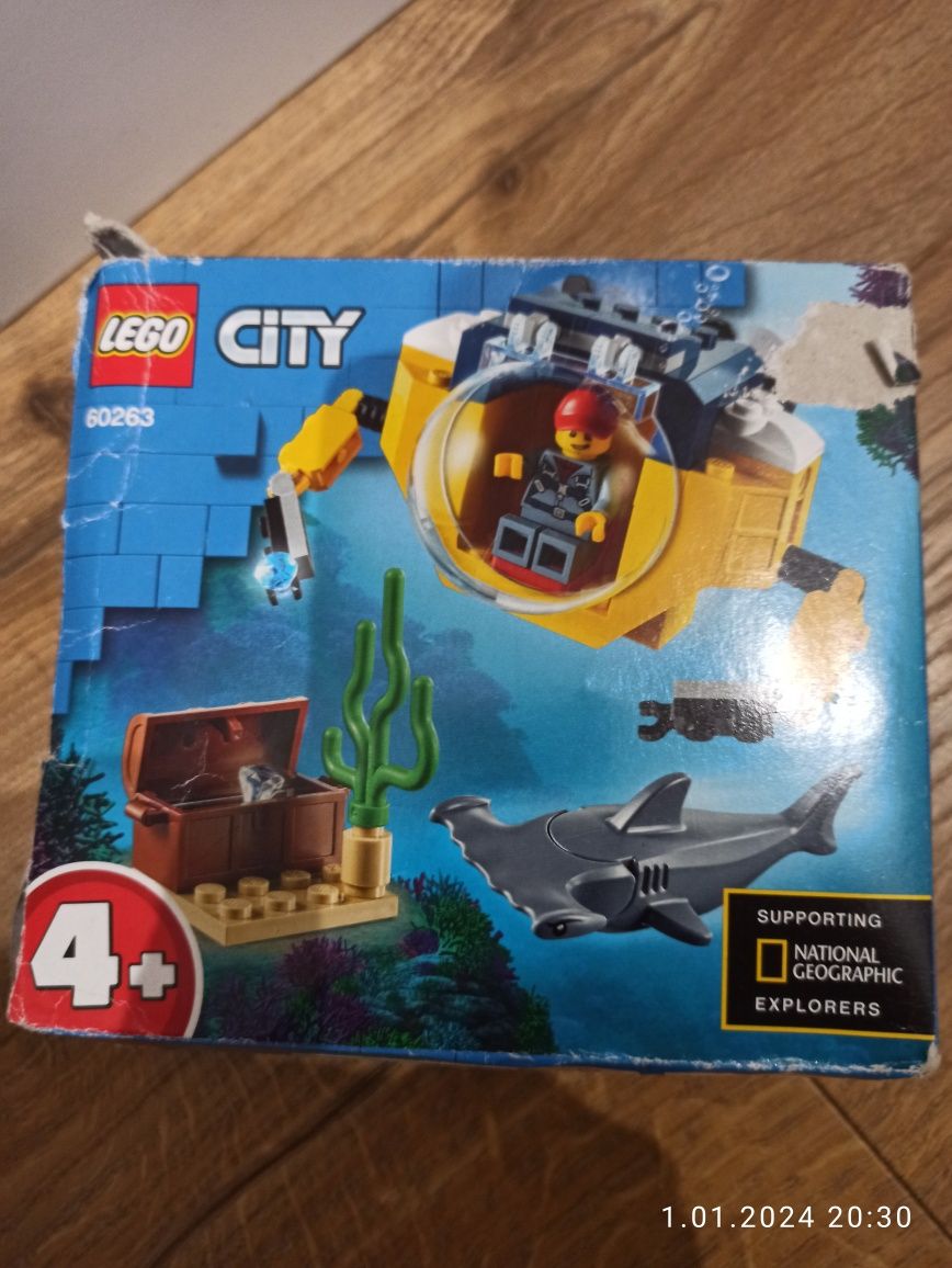 Lego city 60263 oceaniczna miniłódź