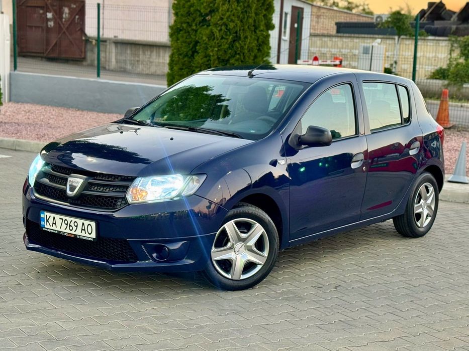 DACIA Sandero газ бензин кондиционер, рестайлинг!