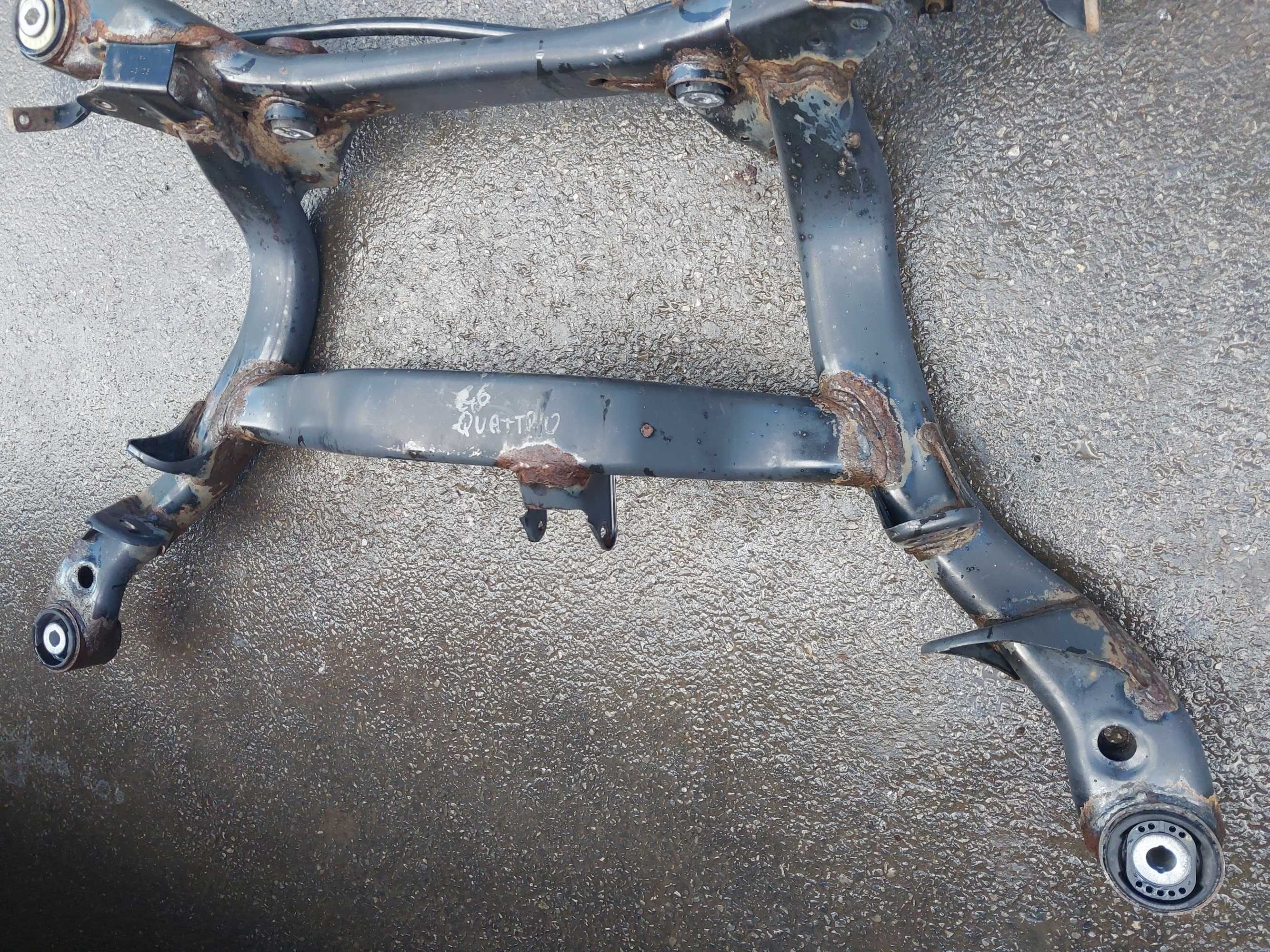 Wózek Belka Sanki Zawieszenia Tył Tylne Audi a6 c6 Quattro WYSYŁKA