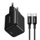 Ładowarka sieciowa Ugreen X513/30W GaN 1x USB-C + kabel USB-C 1m - cza