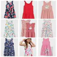 Летнее платье для девочки H&M разные размеры и цвета