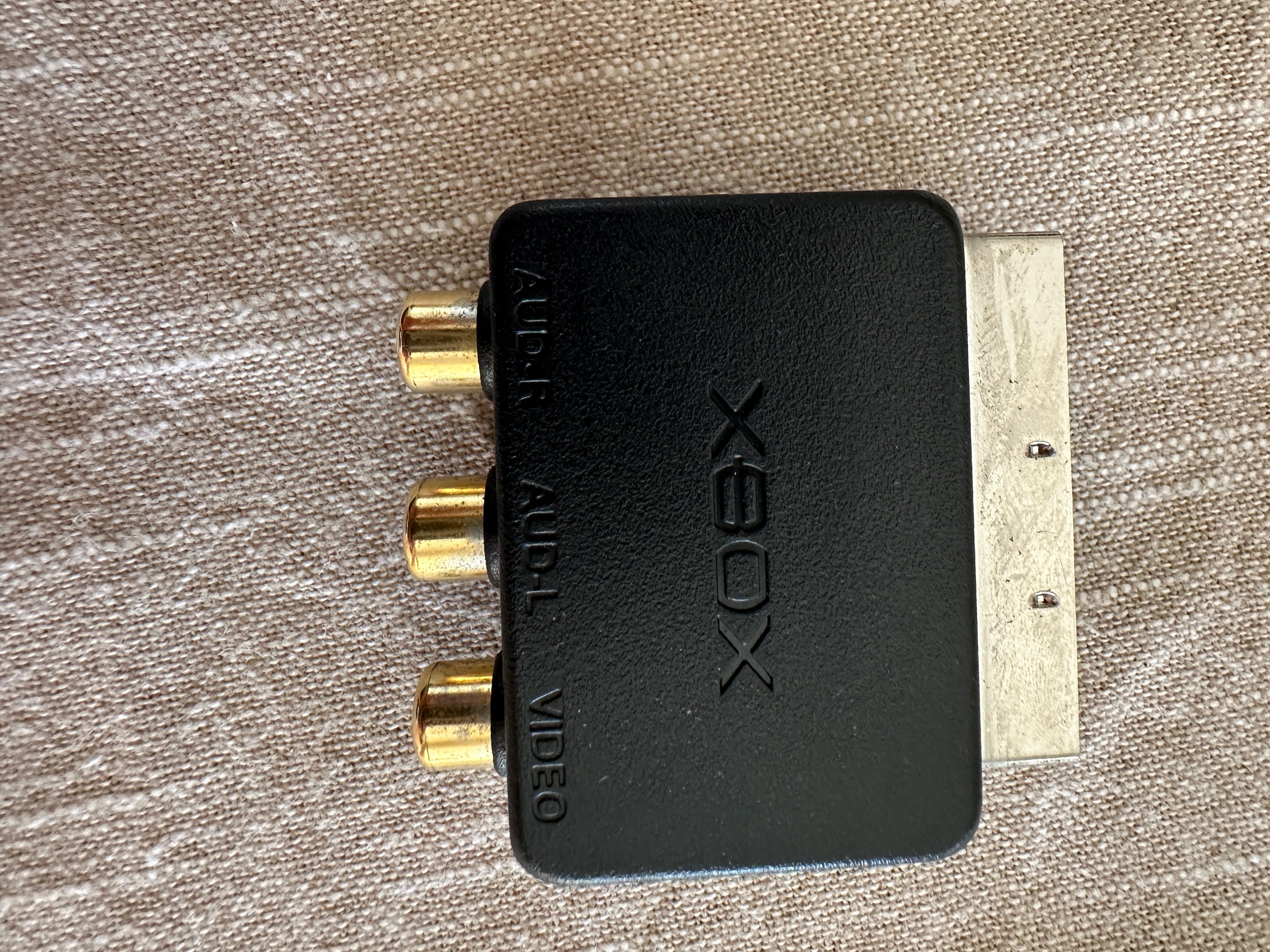 XBOX Cabo Video Audio com SCART