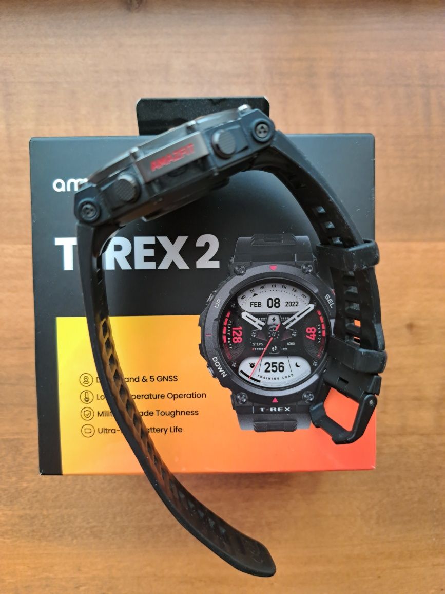 Amazfit T-rex 2 ember black