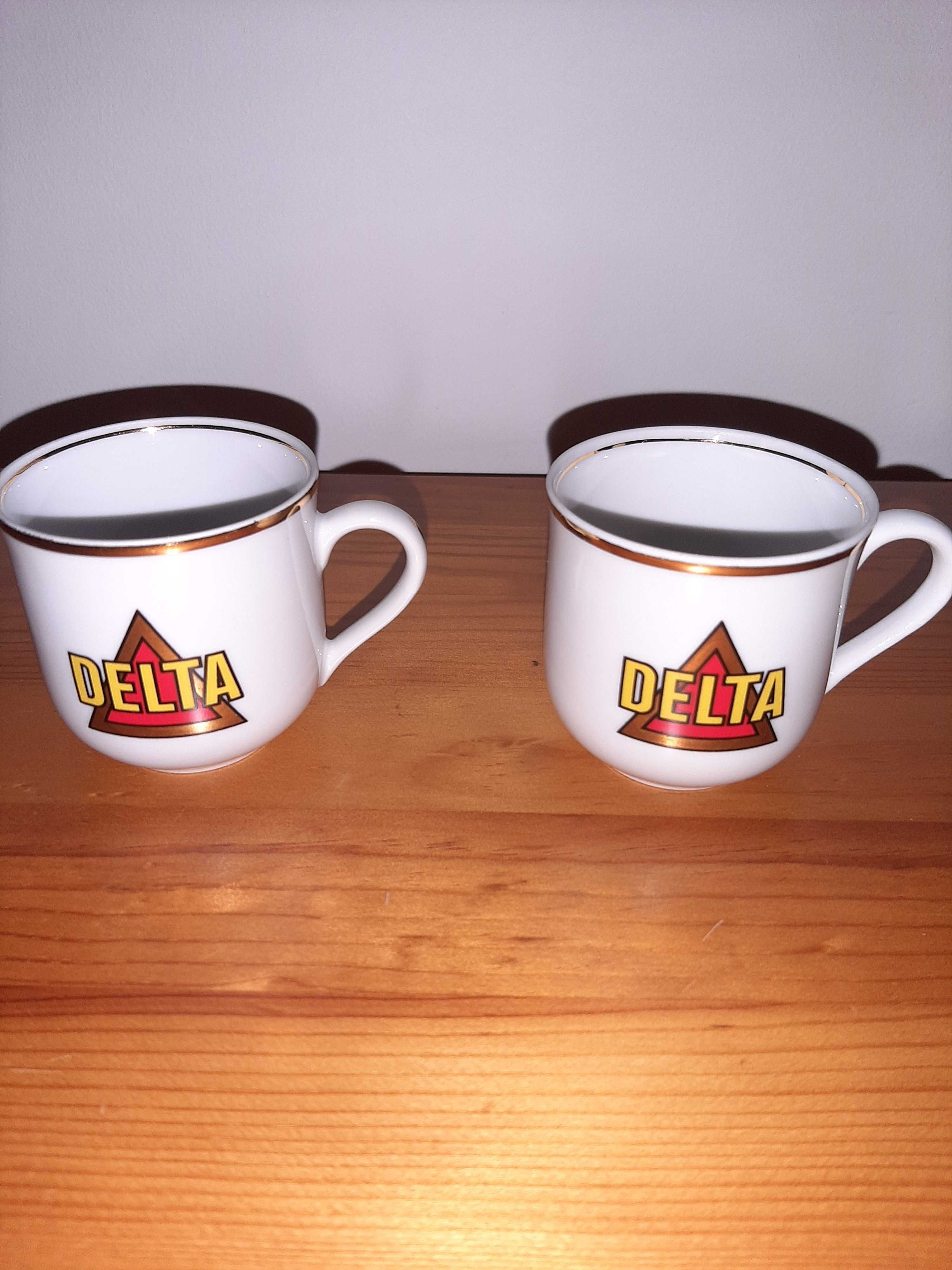 Conjunto de Chávenas de Coleção Café Delta, Série Ouro