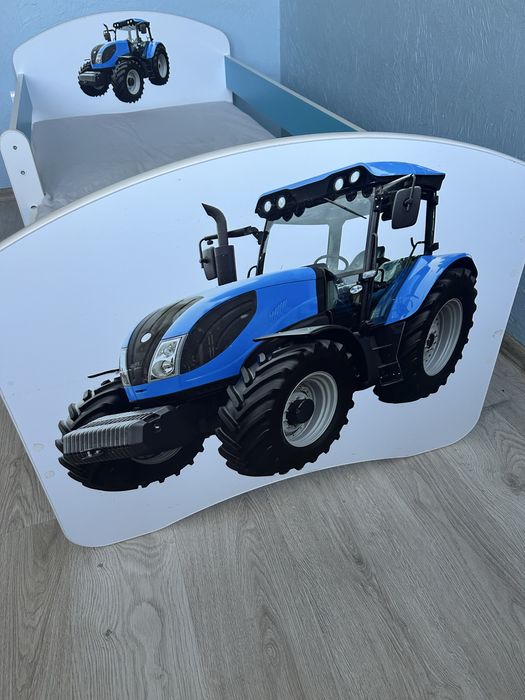 Łóżko chłopiece traktor