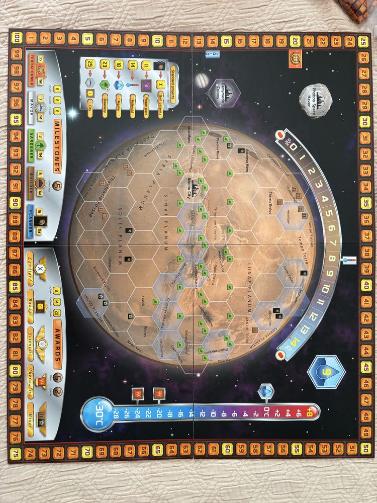 Terraforming Mars - jogo de tabuleiro