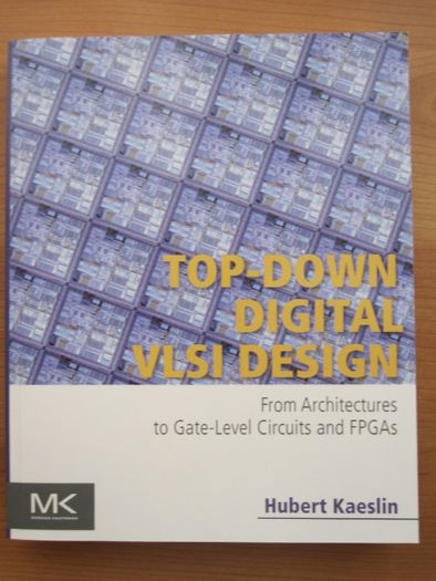 Livro técnico em inglês "Top-Down Digital VLSI Design" by Hubert Kaesl