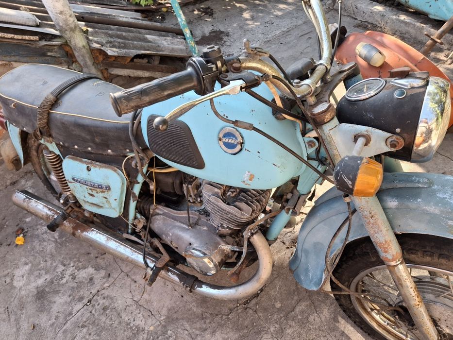 Мотоцикл, ИЖ планета-3, 6 вольт.