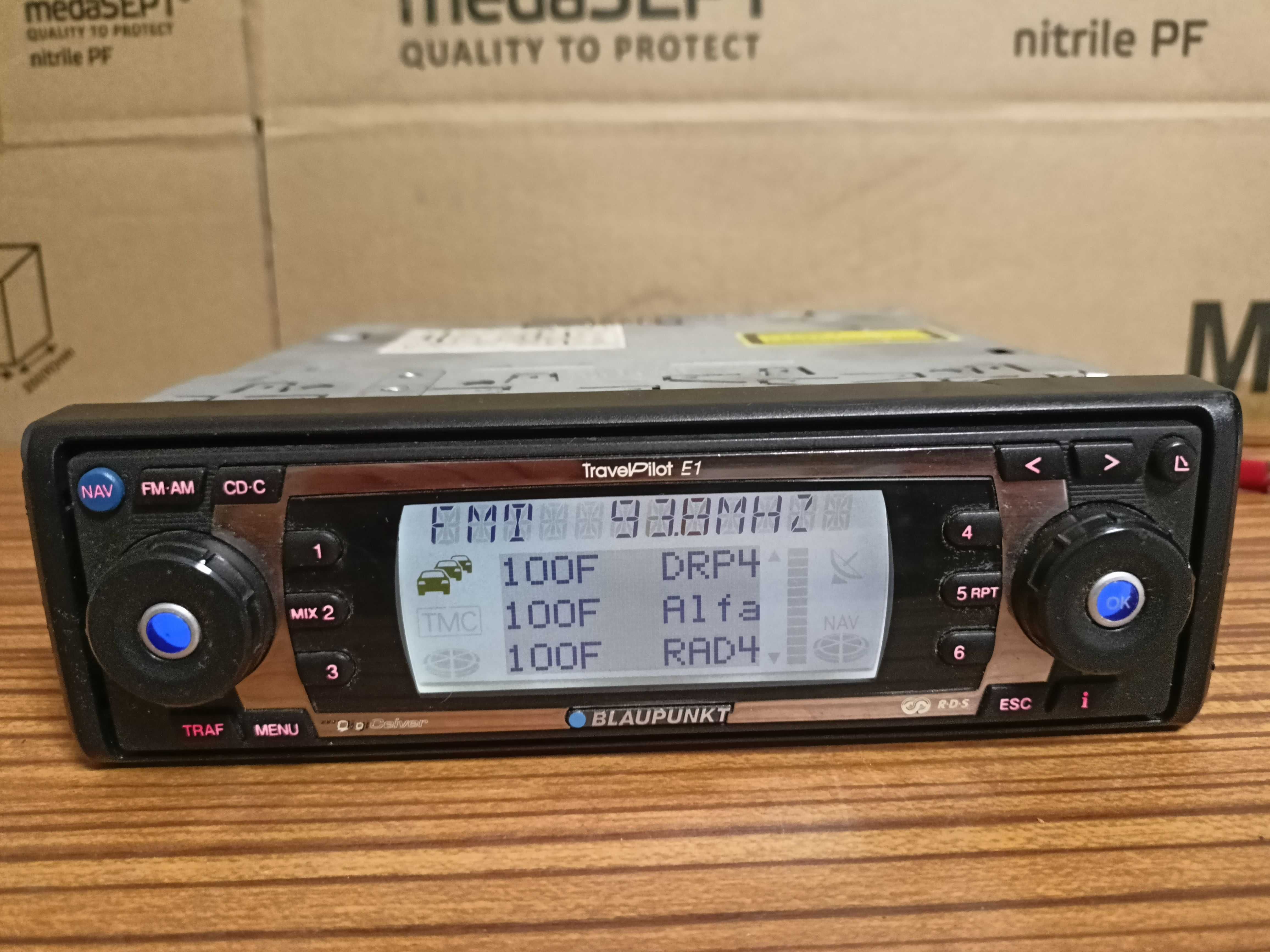 radio blaupunkt travelpilot e1