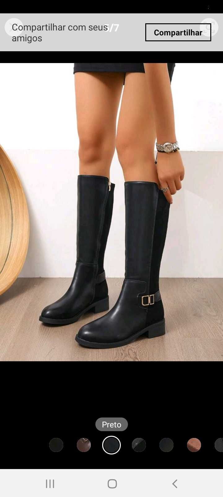 Botas tam 36/37 novas 15€