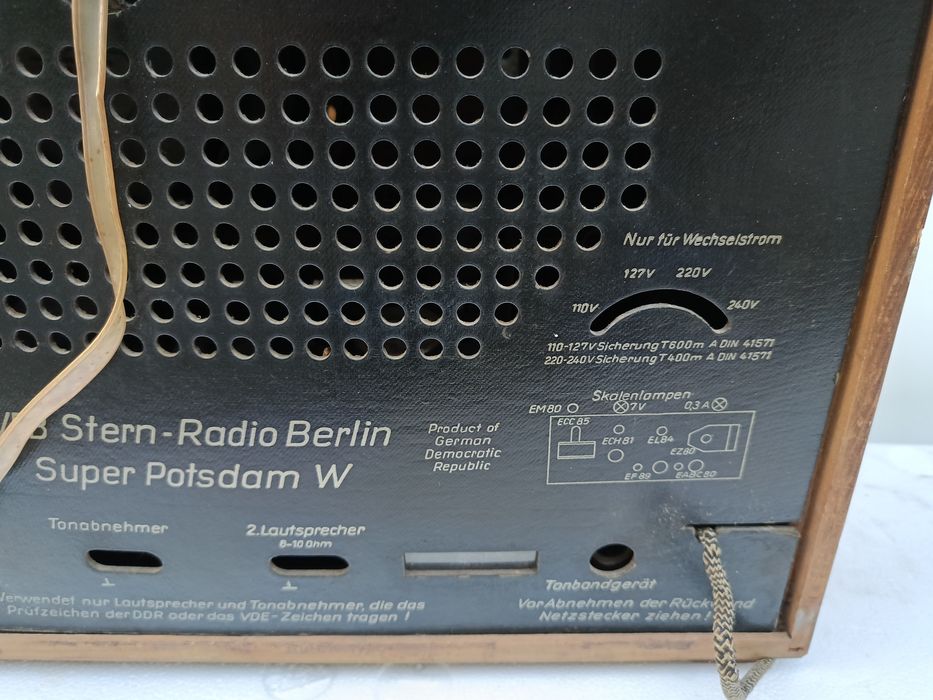 Sprzedam radio lampowe VEB Stern-Radio Berlin