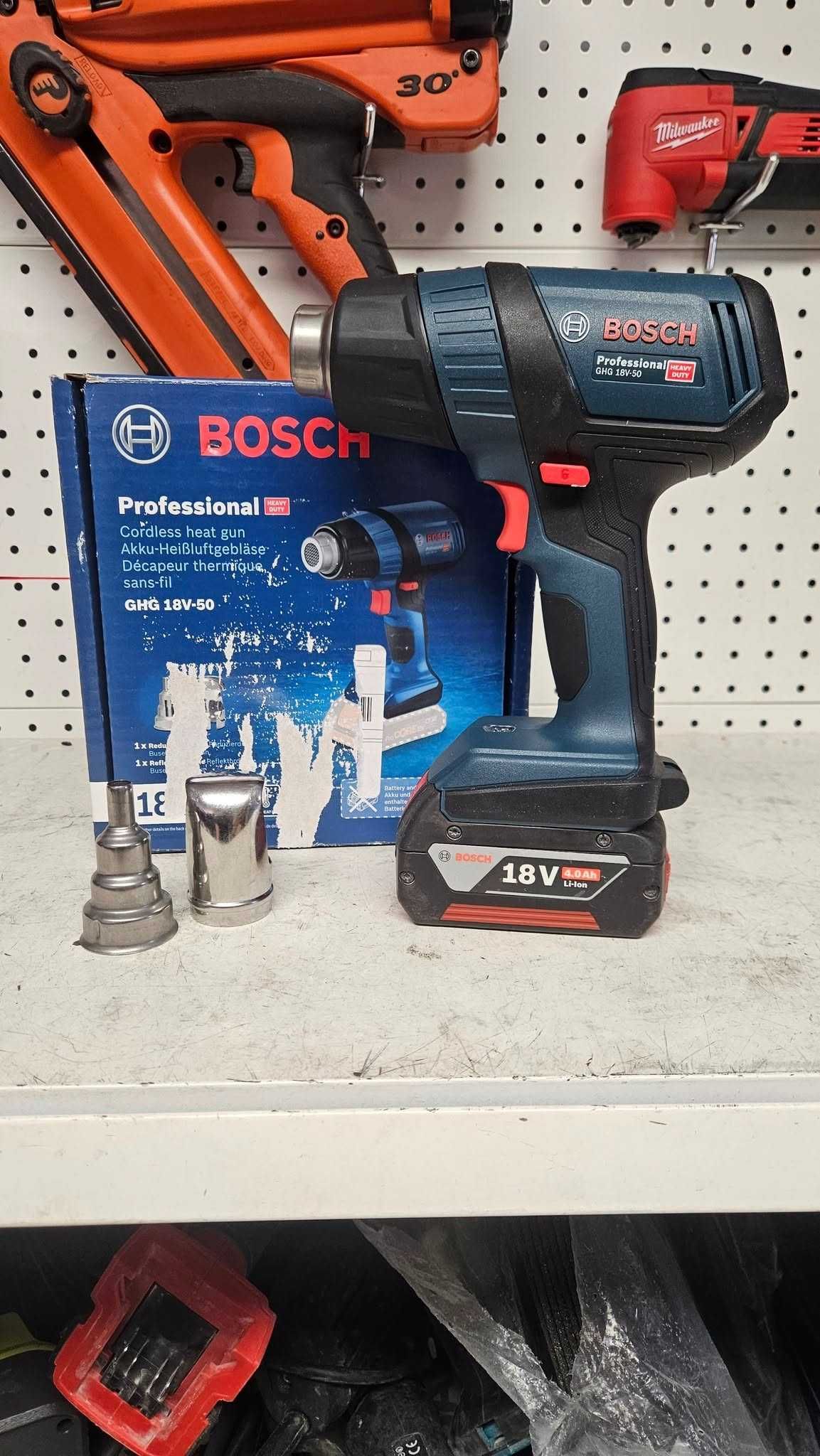 Opalarka akumulatorowa Bosch GHG 18V-50 18V + 1x4ah