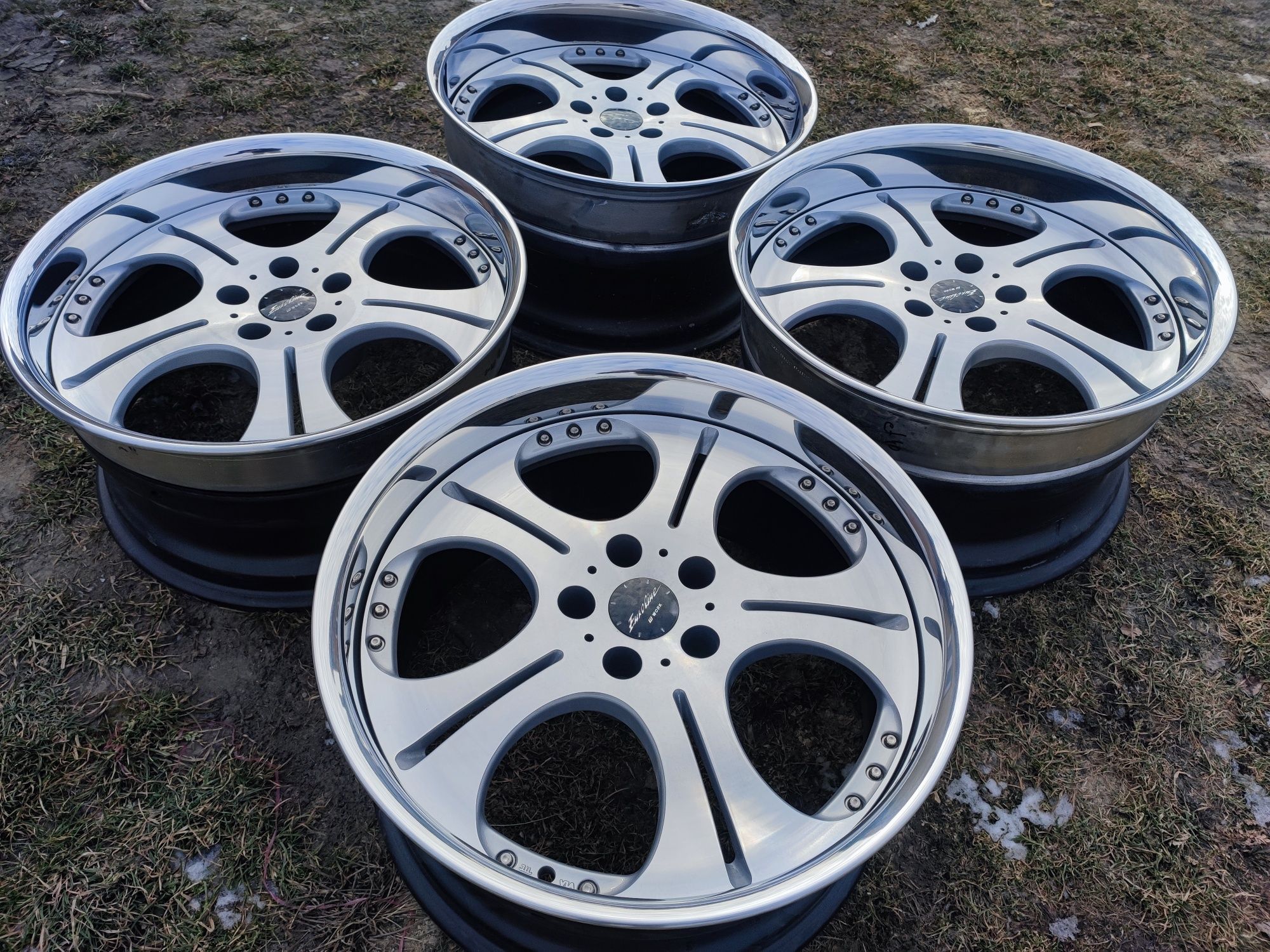 Felgi Work Euroline S2 19" 9.5/10.5 5x114.3 Nissan Toyota Lexus 3tlg