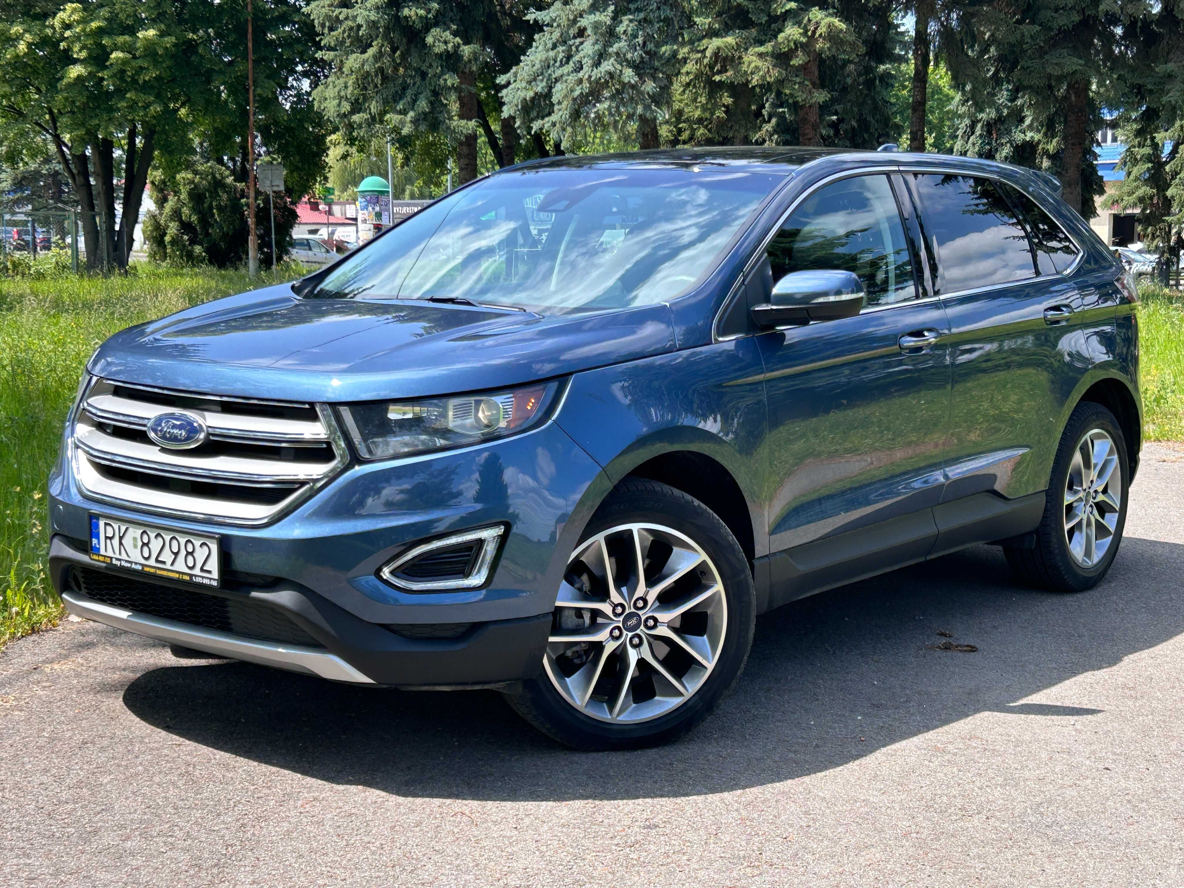 Ford Edge*Titanium*290KM*Automat*4x4*12.000km*Nawigacja*Skóra*