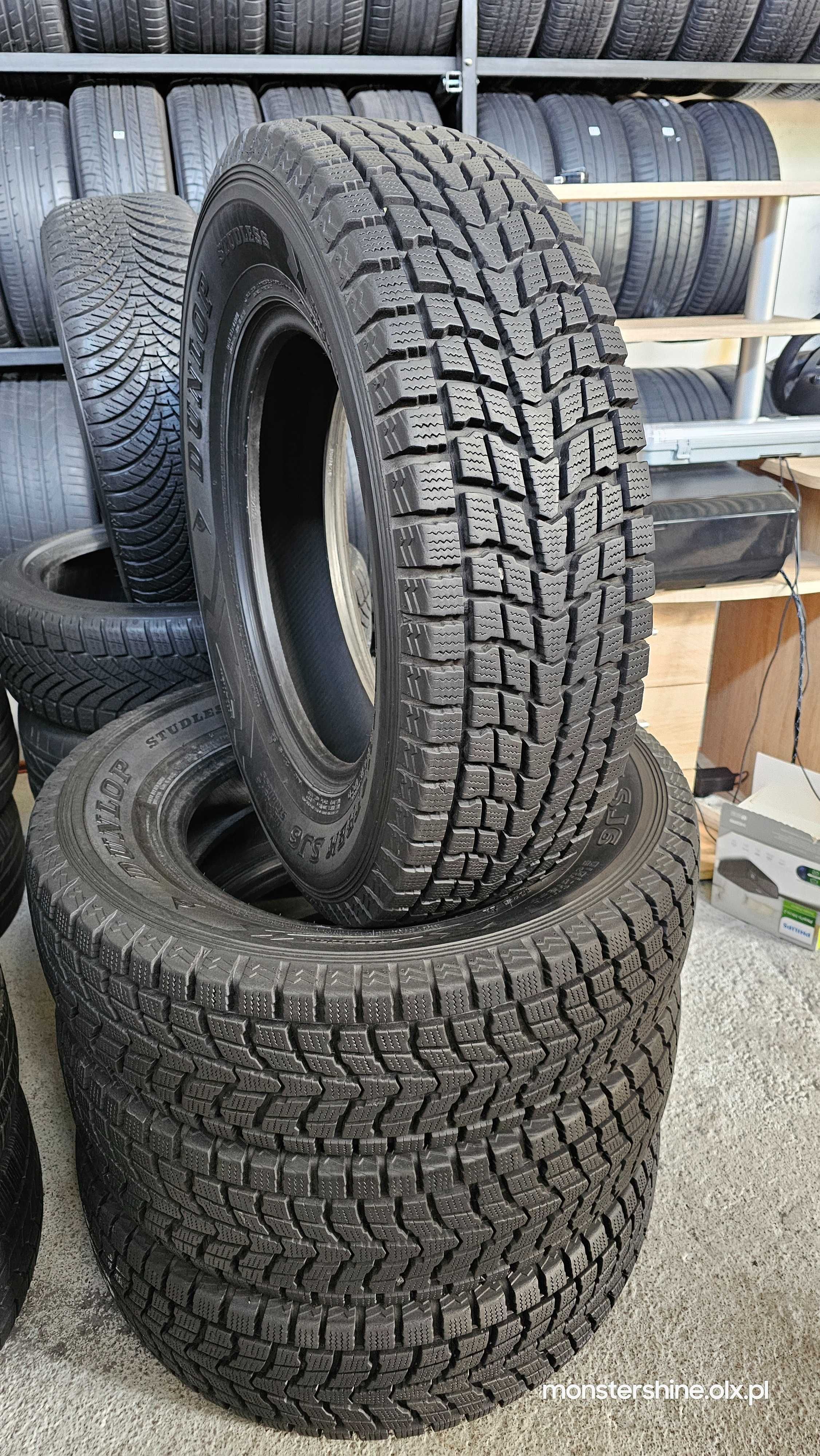 4x Dunlop GrandTrekSJ6- 225/70/16 opony zimowe 9,59/Demo/montaż