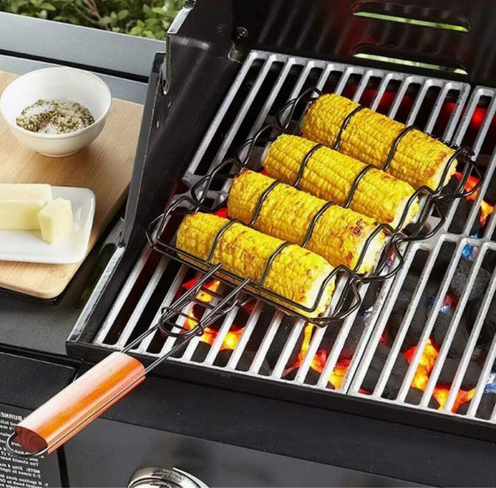 Ruszt koszyk do grillowania na ryby kukurydzę