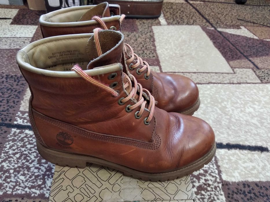 Ботинки мужские Timberland (Оригинал) размер 44, натуральная кожа