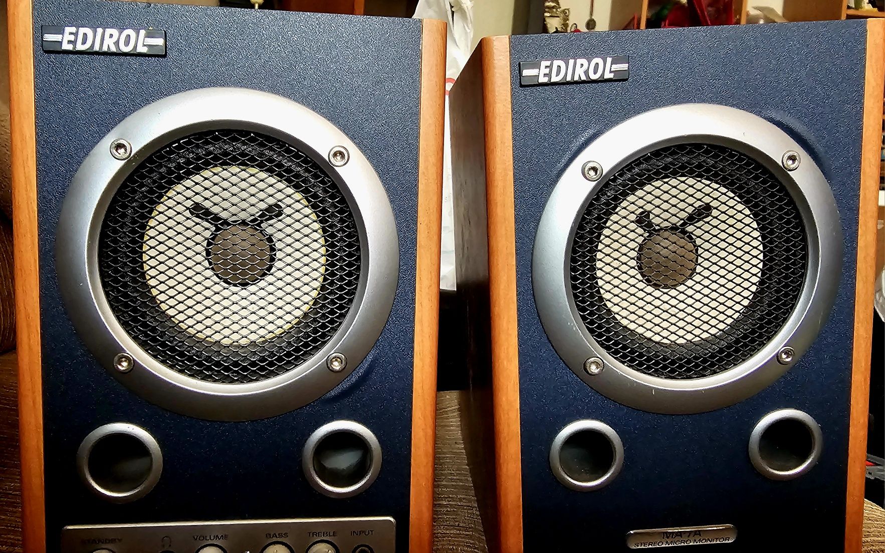 Colunas monitoras SONY SRS-Z750 +Áudio bronze b1 + Edirol MA-7b